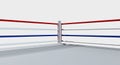 Boxing Ring Isolated White