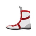 Boxing shoes. Retro footwear for Boxer training