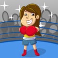 female boxing sport