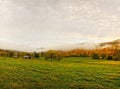 Boxley Valley During Fall Peak Leaves