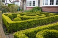 Boxwood labyrinth,