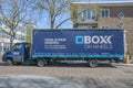 Boxx On Wheel Company Truck At Amsterdam The Netherlands 2019 Royalty Free Stock Photo