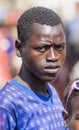 Boy from Ari tribe at village market. Bonata. Omo Valley. Ethiopia.