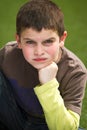 Boy with attitude Royalty Free Stock Photo