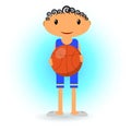 Boy With Basketball