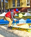 Boy, Boy playing, playground, joyful boy, happy boy Royalty Free Stock Photo