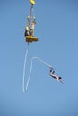 Boy Bungee jumping