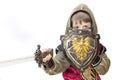 Boy with carnival costume Royalty Free Stock Photo