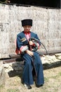 Boy in Cossack costume