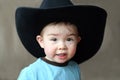 Boy in Cowboy Hat