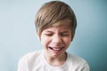 Boy is crying Royalty Free Stock Photo