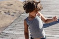 Boy dancing Royalty Free Stock Photo