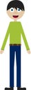 Boy editable character