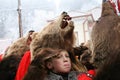 Boy expression at Bear dance parade