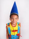 Boy in fancy dress costume. Royalty Free Stock Photo