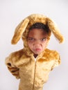 Boy in fancy dress costume. Royalty Free Stock Photo