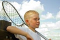 Boy fishing Royalty Free Stock Photo