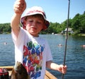 Boy Fishing Royalty Free Stock Photo