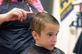 Boy Getting Haircut