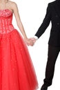 Boy & Girl Formal Royalty Free Stock Photo