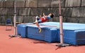 Boy In High Jump.