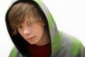 Boy in a Hoodie Royalty Free Stock Photo