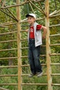 boy at horizontal bar