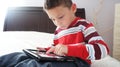 Boy with iPad