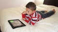 Boy with iPad