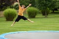 Boy Jumping Royalty Free Stock Photo