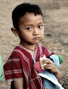 A boy from Karen tribe in Thailand