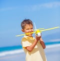 Boy with kite Royalty Free Stock Photo