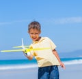 Boy with kite Royalty Free Stock Photo