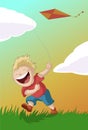 Boy with the kite