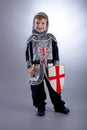 Boy Knight Royalty Free Stock Photo