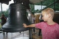 Boy at Liberty Bell