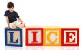Boy Lice Royalty Free Stock Photo
