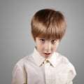 Boy little emotional attractive set make faces Royalty Free Stock Photo