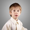 Boy little emotional attractive set make faces Royalty Free Stock Photo