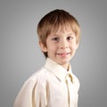 Boy little emotional attractive set make faces Royalty Free Stock Photo