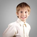 Boy little emotional attractive set make faces Royalty Free Stock Photo