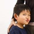 Boy making funny face Royalty Free Stock Photo