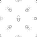 Boy nipple pattern seamless vector Royalty Free Stock Photo