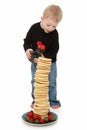 Boy with Pancakes