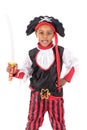 Boy in pirate costume Royalty Free Stock Photo