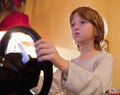 Boy Playing Console Game Royalty Free Stock Photo