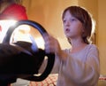 Boy Playing Console Game Royalty Free Stock Photo