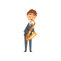 Boy Playing Saxophone, Talented Young Saxophonist Character Playing Acoustic Musical Instrument, Concert of Classical