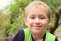 Boy Portrait Blond Hair