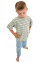Boy Pouting Royalty Free Stock Photo